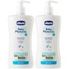 Chicco Baby Moments Shampoo Senza Lacrime, Shampoo Per Bambini Senza Parabeni, Non Irrita Gli Occhi, Ingredienti Di Origine Naturale, Prorietà Idratanti Ed Emolienti, 0+ Mesi, 500 ml (Confezione da 2)