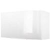 BERLIOZ CREATIONS CH6HB - Armadio in Stile Cappa, ad Alta brillantezza, Dimensioni: 60 x 33.3 x 35 cm, Colore: Bianco