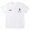 Outerstuff Maglietta Grafica da Uomo con Tre Leoni Dell'Inghilterra, Bianco, M/L