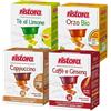 Generico Kit 128 Capsule Compatibili con Lavazza A Modo Mio - Orzo, Tè Limone, Ginseng e Cappuccino, 8 Confezioni da 16, confezioni originali Ristora