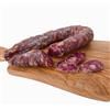 Salumificio San Cristoforo - Salsiccia Bianca Calabrese Stagionata, Senza Lattosio e Glutine, Prodotto Artigianale Sottovuoto, 500g, Gusto Delicato