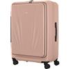 WENGER Skyon Valigia Rigida L, Trolley con 4 Ruote, L, 103 (120) l, Serratura di Sicurezza, Donna/Uomo, Viaggi e Vacanze, Rosé