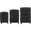 WENGER Itinera Set di 3 Valigie, S + M + L, Valigie Rigide, 33 l + 62 l + 99 l, Trolley, Donna/Uomo, Viaggi