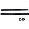 Baceyong Cinghie di ricambio regolabili per specchietti di traino, cinghie in gomma antiscivolo per SUV, camper, camion e rimorchi, installazione rapida, confezione da 2.390 mm