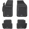 M MOTOS MOTOS Tappetini in gomma per auto adatto per Chevrolet Spark III 2012-2015 Migliorate il vostro comfort di viaggio con il tappetino antiscivolo per auto - tappetino per auto per tutte le stagioni, pro