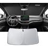 LUWU [Aggiornato] Parasole Auto per Skoda Kamiq/Karoq/Enyaq iV 2021-2026 Parasole Parabrezza Interno Pieghevole Protezione UV e Calore Accessori