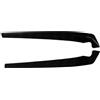 Vilgftyiet Per BMW Serie 5 G30 G31 M Sport Paraurti Posteriore Splitters Flaps 2017-2022 ABS di alta qualità Nero Car Esterno Parafango Accessori Facile installazione