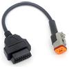 LoongGate Lunggate interfaccia diagnostica moto OBD e cavo adattatore 16 pin per H MotorChickle (6P)