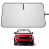 SHAOHAO [Upgrade] Parasole Compatibile con Peugeot 3008 2016-2024 Parasole Pieghevole con Rivestimento d'Argento, Protezione UV e Calore Efficace, Accessori Interni Auto