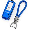 ZESIDIMO Per YM TMAX 560 T-Max Tech Max 560 2025 2026+ Accessori per moto Guscio Chiave Telecomando CNC Custodia per Chiave Borsa Copertura Portachiavi (blu)