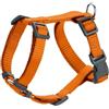 HUNTER pettorina per cane LONDON VARIO RAPID a Y, regolabile in 4 punti, con chiusura di sicurezza, resistente, leggera, facile da pulire, asciugatura rapida, colore: arancione, taglia XXS/2