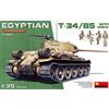 Miniart 1:35 - T-34/85 egiziano con equipaggio