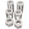 The Amazing Donat Pietre di altezza compatibili con GraviTrax - Set da 6 pezzi; colonne da 2 x 3 cm/6 cm/9 cm. Made in Germany