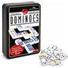 MAGIC SELECT Set di Domino. Classico Gioco da Tavolo. Gioco da Tavolo per Tutta la Famiglia. Domino Colorati per Adulti e Bambini. Include Scatola per Riporli. Ideale per Viaggi, Riunioni e Tempo Libero.