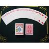 US Playing Card Company Mazzo di carte tutte uguali dorso ROSSO (4 di Cuori)