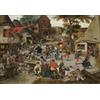 ZYHDK - 2000 Pezzi - Puzzle Difficili - Bruegel Classic Pittura - Regali - Giocattoli Personalizzati Per Adulti - Gk07Aw