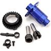 Kyosho- Ruota Libera Anteriore, Colore Blu, MDW017