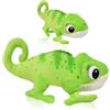 CDLIZW Camaleonte,Peluche a Forma di Camaleonte,30cm Giocattoli Peluche Camaleonte,Soffice Cuscino Che Abbraccia Un Amico,Creativo bambole Cuscino