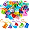 JOYIN Portachiavi antistress a forma di Dinosauro, 30 pezzi, giocattoli antistress, bomboniere per feste per bambini, regali per studenti, giocattoli sensoriali per compleanni