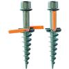 Royal Gardineer Porta ombrellone: Supporto per ombrellone Universale con picchetto da Terra, Set da 2 (Supporto per, portombrellone Terra, picchetto per Terra)