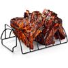 Kyto Sparerib - Supporto a Costole, in Acciaio Nero
