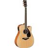 YAMAHA FGX820C Chitarra Elettroacustica - Dreadnought a Spalla Mancante, Scala 24,96″, Top in Abete Massello, Fondo e Fasce in Mogano, Pickup/Preamp System 66 - Natural