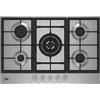 Beko HAW752C5SX Acciaio inossidabile Da incasso 75 cm Gas 5 Fornello(i)