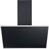 PKM S23-60 ABPY EEK: A Kopffreihaube, 60cm breit, Beleuchtung LED, Abluft und Umluft, schwarz