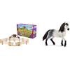SCHLEICH- Recinto Con Cancelletto Di Ingresso, 42434 & - 2513821 Stallone Andaluso