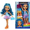 Rainbow High My Fashion Style Bambola - Skyler - Bambola alla moda color blu da 28 cm con abito, borsetta e scarpe, per giocare, snodata, da collezionare, per bambini dai 4 ai 12+ anni