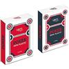 Cayro - Mazzo Di Carte Da Poker - + 16 Anni - Con Ottima Scorrevolezza - Ideale Per I Classici Giochi Da Tavolo - 100% Plastica - Colore Rosso E Nero