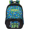 Get Trend Minecraft Zaino Scuola Ragazzo, Borsa Zaino Multi-Scomparto e Spallacci Regolabili per Scuola e Gite Idea Regalo Ragazzo (Nero/Multi Minecraft)