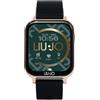 Liu Jo Orologio Unisex Smartwatch Voice Energy Rose Cinturino Nero