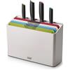 JOSEPH&JOSEPH FOLIO ICON PLUS MULTICOLORE SET 4 COLTELLI E 4 TAGLIERI 60227