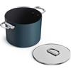 JOSEPH&JOSEPH SPACE PENTOLA 25 CM ANTIADERENTE CON MANICI PIEGHEVOLI E COPERCHIO 45045