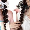 Bpoeee 4 Pieces No Damage Soft Elastic Spiral Hair Ties for Thin Hair, Spiral Hair Ties for Women & Girls, Soft Elastic Spiral Hairs Ties (#7)