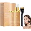 BNOYONERAS Fondotinta 4 in 1 anti-età con pennello per trucco liquido, base per il trucco che cambia colore, SPF 50, durevole, per correttore anti-età, idratante, per tutti i tipi di pelle, 30 ml (2 pezzi)