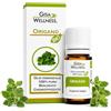 Gisa Wellness Olio Essenziale di Origano Bio 10ml, Olio di Origano Puro 100% e Naturale per Aromaterapia, Diffusori e Uso Alimentare, Made in Italy Gisa Wellness