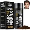 Viexpand Fibre per Capelli, Polvere Capelli, Hair Fibers, Polvere Volumizzante Capellis, per Uomini Che per Donne, Tenuta Leggera & Finish Opaco, Spessore e Volume ai Capellis(Marrone Chiaro)