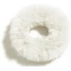 Blausky 5 pezzi Scrunchies da donna, in peluche, elastici per capelli, morbidi e adatti per autunno e inverno, colore beige