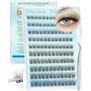 Obeyalash Ciglissime Press e Go Ciglia Press and Go Ciglissima Cluster Lashes Autoadesive Lunga Durata Lash Cluster Kit Lash Extension No Glue Eyelashes C Curl 8-14mm Brown