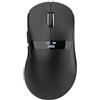 Lancoon Mouse da gioco wireless con Tri-Mode 12000 DPI PU adesivo ricaricabile PAW-3311 sensore lunga durata della batteria schermo display per computer portatile PC computer ufficio casa