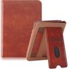 TOPCASE Custodia per Kobo Clara Colour/BW/Kobo Clara 2e/Tolino Shine 4 eReader 6 pollici con funzione leggio e slot per schede, marrone