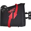COOSOO - Cover per TV da esterno impermeabile universale per televisori LCD LED al plasma compatibile con supporti standard con telecomando integrato (50 cm - 60 cm)