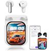 AAFGVC Luminea HTC Traduttore Cuffie Compatibili Con 156 Lingue Cuffie HTC Traduttore Istantaneo Per Viaggi Riunioni Studio e Conversazioni (Bianco)