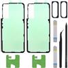 ZHUROUPU Cover Adesiva per Batteria per Galaxy S10 G973, Pellicola Adesiva Impermeabile per Cover Batteria per Galaxy S10 G973U con Nastro Adesivo per Cornice Fotocamera e Adesivo(2 Pezzi)