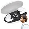 Zceplem Auricolari Piatti Senza Fili, Bluetooth Cuffie per Dormire, Auricolari A Cancellazione di Rumore per Dormire, Auricolari per Sonno Impermeabili IPX5 per Chi Dorme di Lato con Microfono