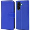 Verco Custodia a libro per Samsung Galaxy A56 5G, per Samsung A56 5G, colore: Blu
