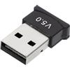 DOITOOL Adattatore Usb 2.0 Wireless Doppia Modalità 5.0, Ricevitore Trasmettitore Per Pc e Laptop, Dongle Wireless Per Mouse e Tastiera, Compatibile Con Sistemi Operativi Vari, Colore Casuale