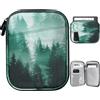 TiMOVO 6-7 Pollici Custodia per Tablet, Paperwhite/Colorsoft Signature Edition, Custodia Protettiva con Tasca per E-Reader/Oasis e Dispositivi Kobo, Foresta Verde